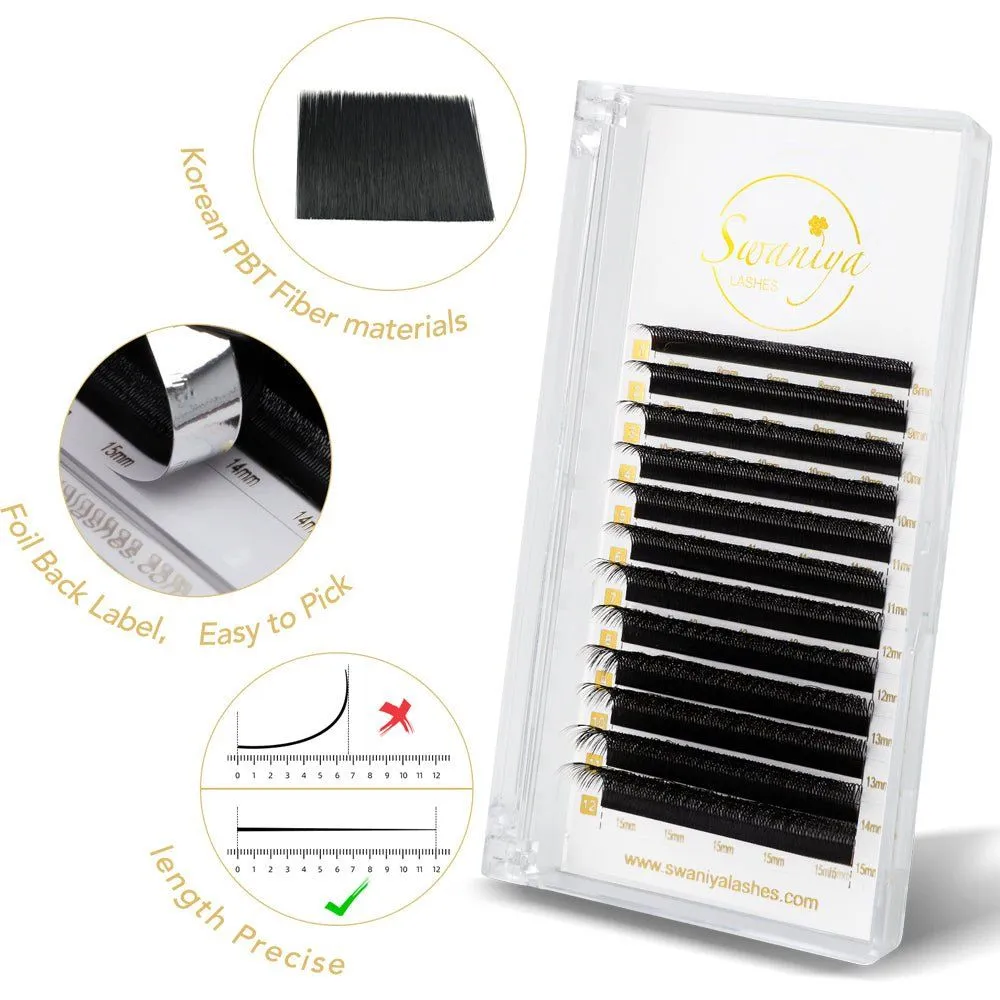 0.07mm 5D W Clover Lashes