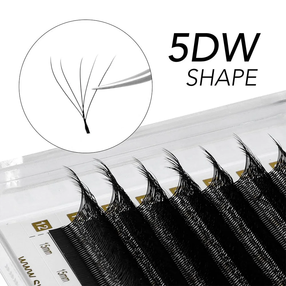 0.07mm 5D W Clover Lashes