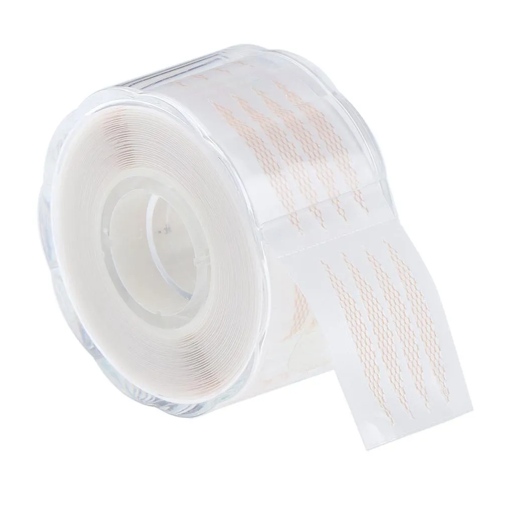 1 Roll of 220pairs Invisible Fiber Strip Double Eyelid Lift Tapes 24x3mm