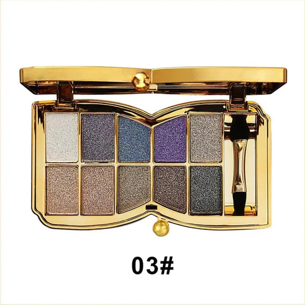 10 Colors Glitter Eyeshadow Palette