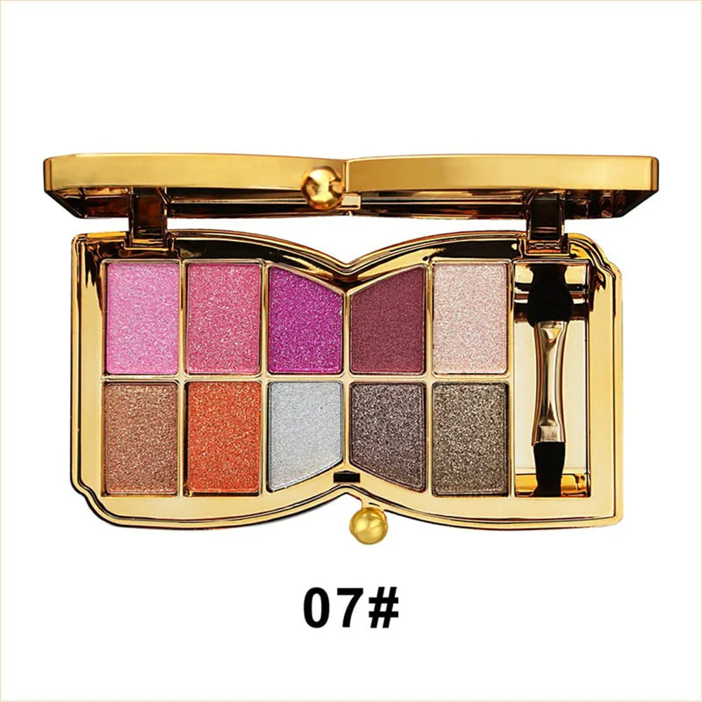 10 Colors Glitter Eyeshadow Palette