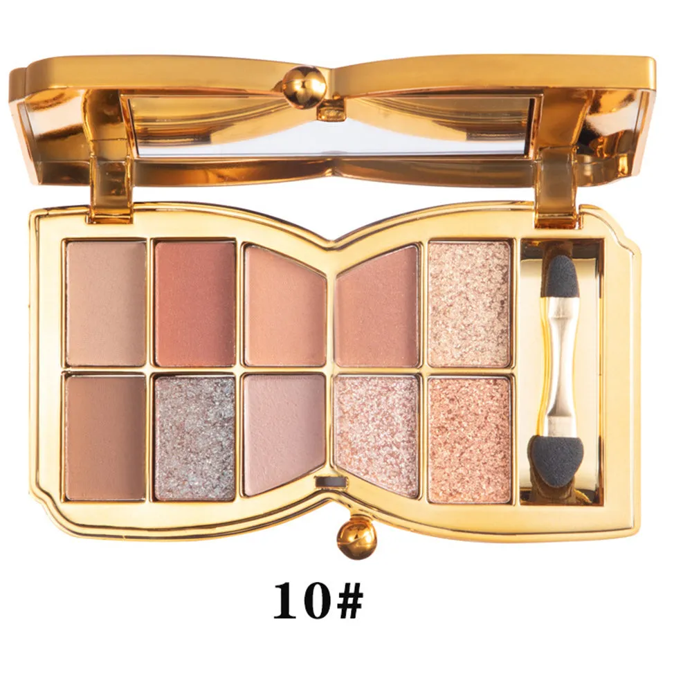 10 Colors Glitter Eyeshadow Palette