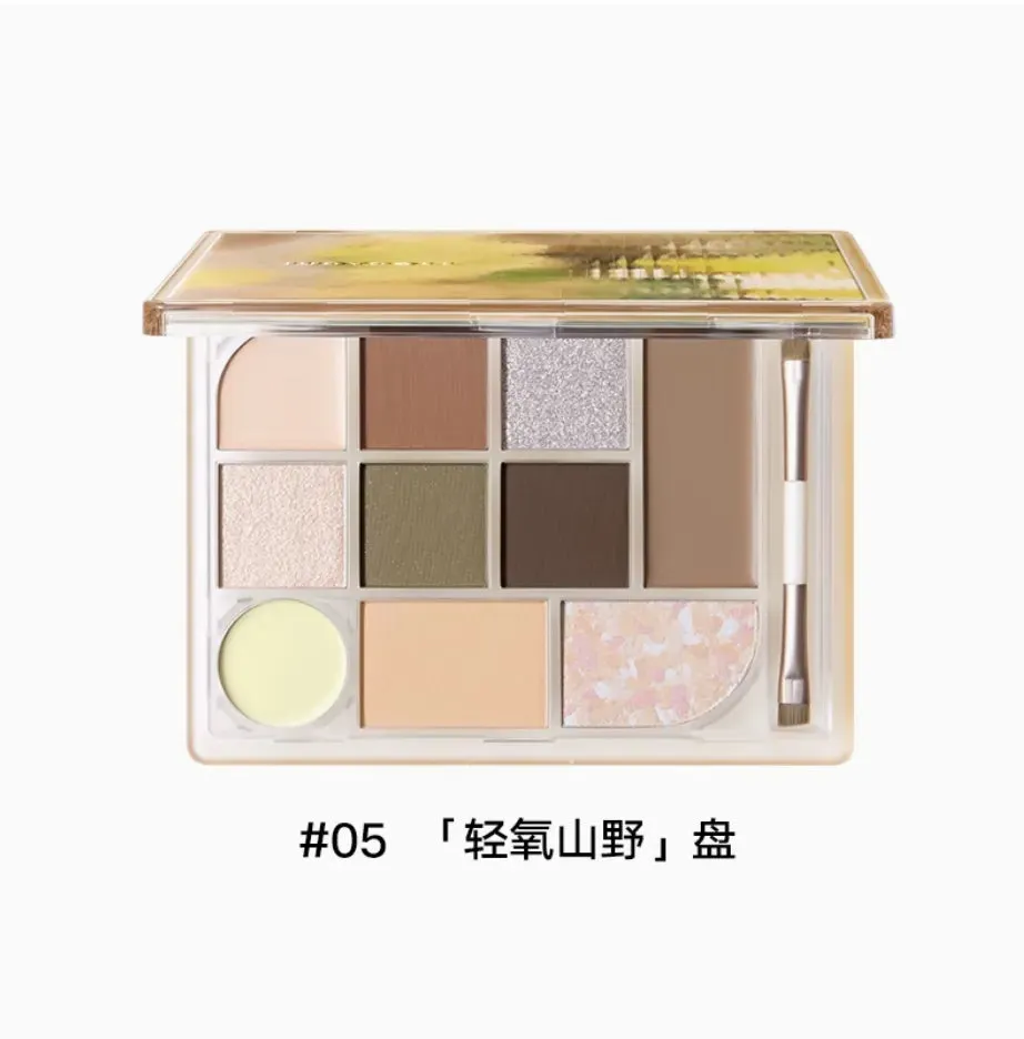 10 Shades Multi-Functional Eyeshadow Palette