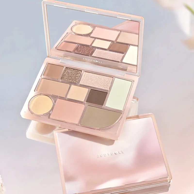 10 Shades Multi-Functional Eyeshadow Palette