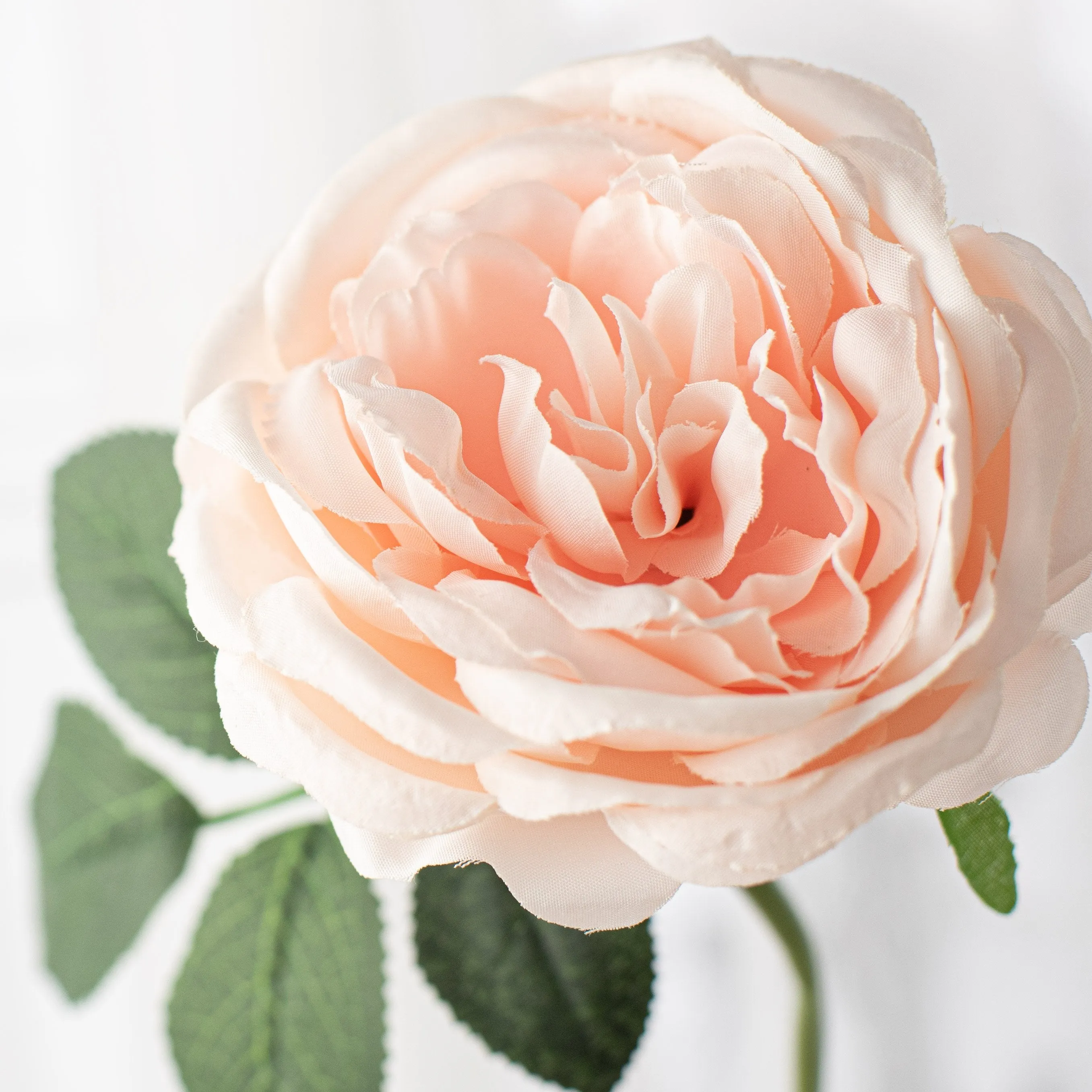 12" Rose Hydrangea Dahlia Bundle: Blush