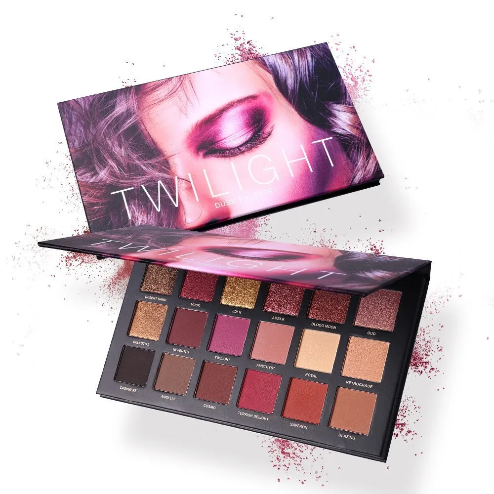 18-Color Matte & Shimmer Eyeshadow Palette