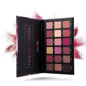 18-Color Matte & Shimmer Eyeshadow Palette