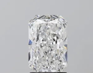 2.02 carat E-VVS2 Radiant Cut Lab Grown Diamond