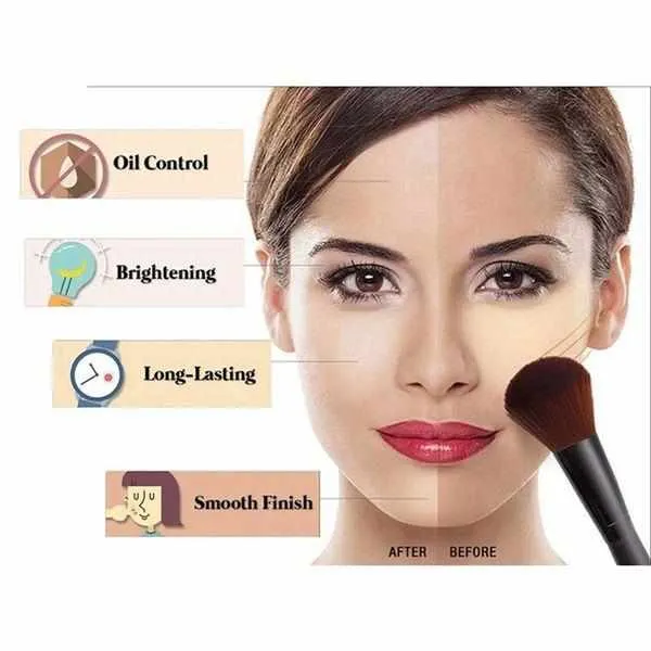 2pcs Banana Loose Oil Control Long Lasting Mineral Smooth Setting Powder