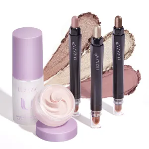 3-in-1 Eye Makeup Kit(5pcs)-Champagne Set