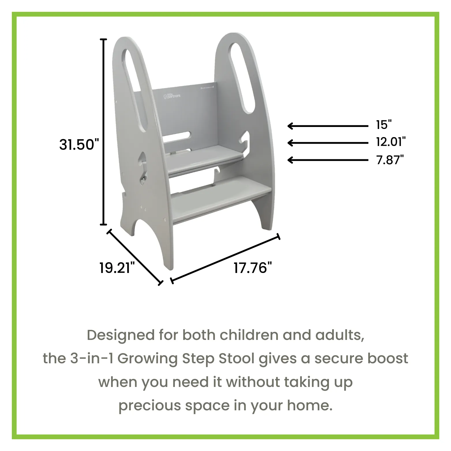 3-in-1 Growing Step Stool