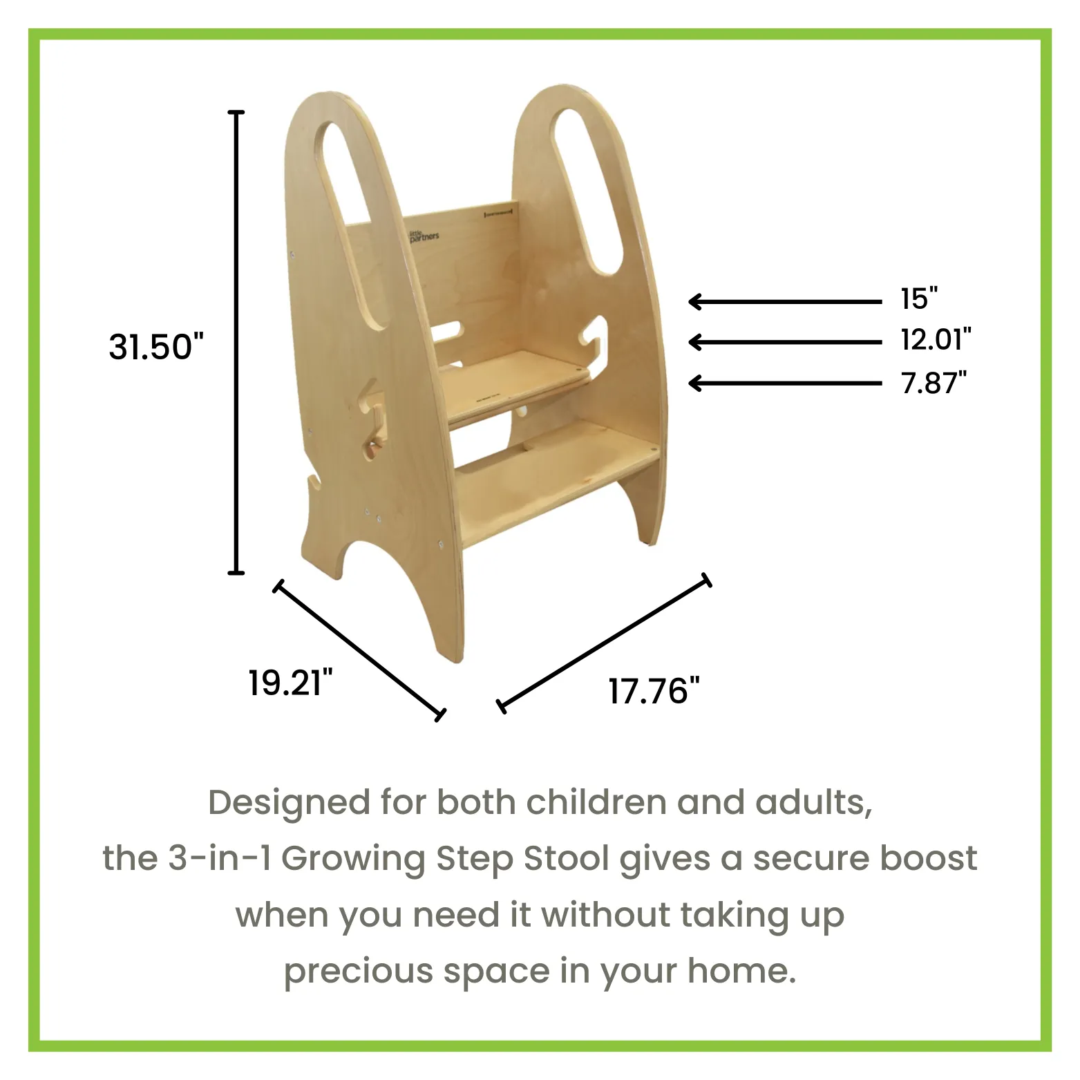3-in-1 Growing Step Stool