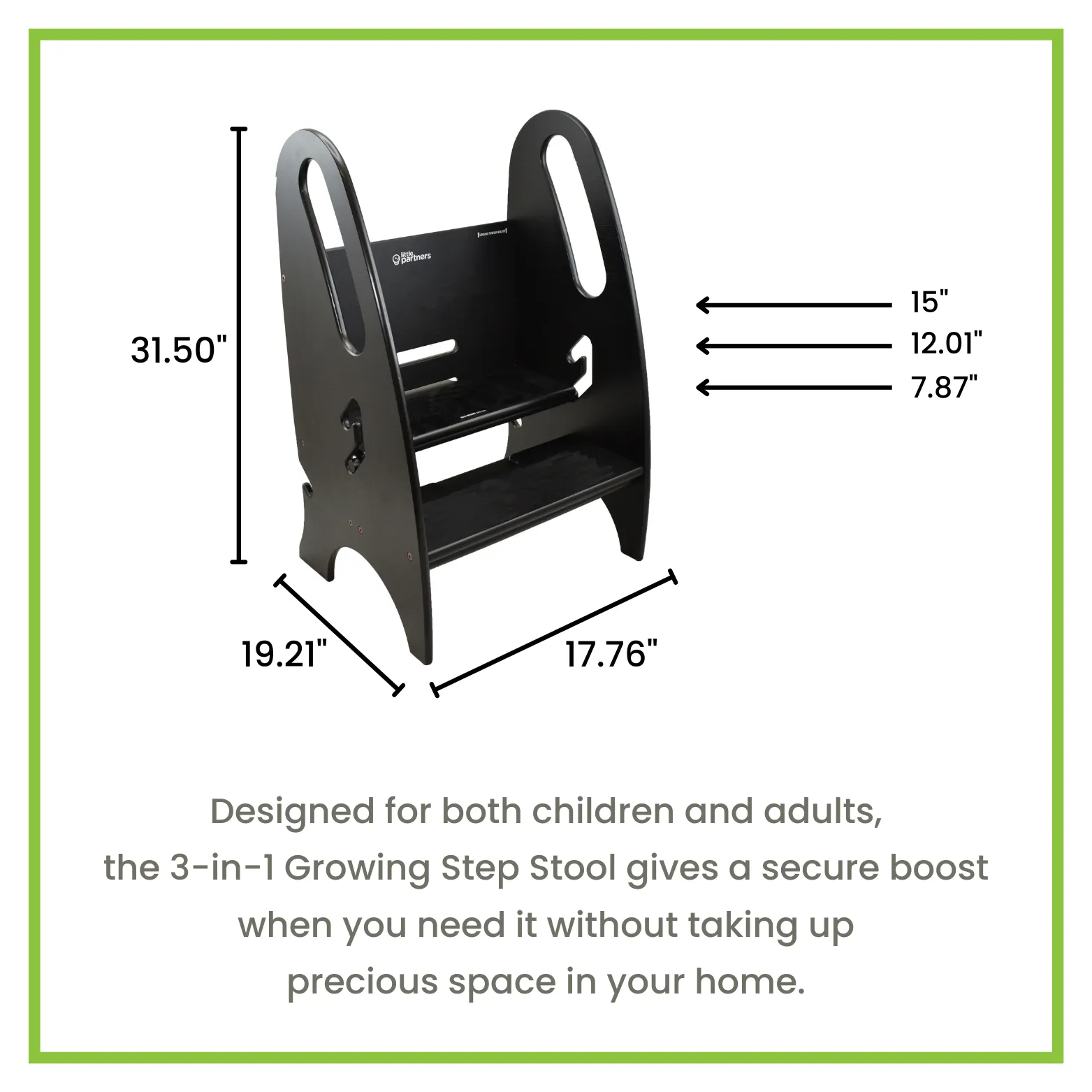 3-in-1 Growing Step Stool