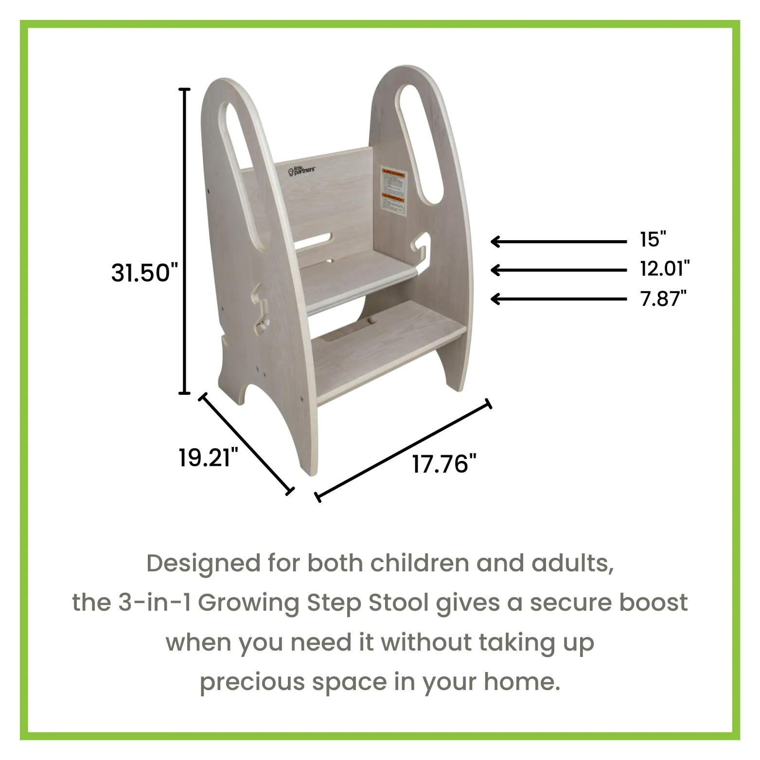3-in-1 Growing Step Stool