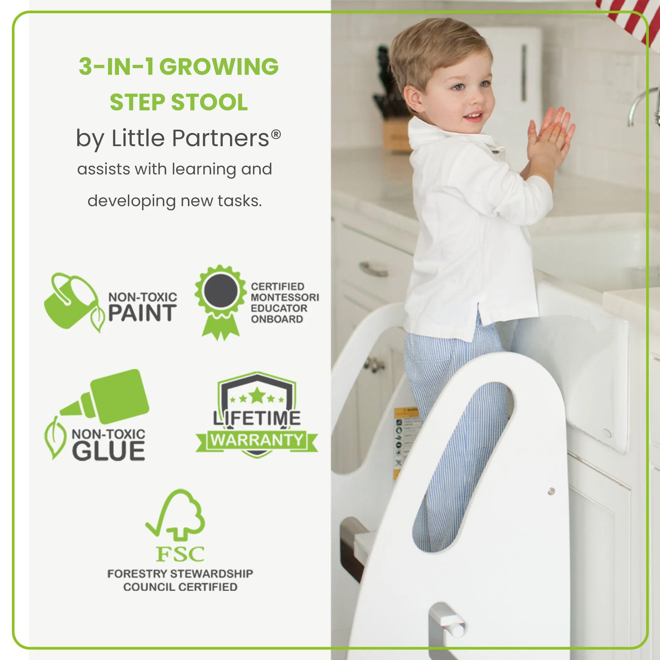 3-in-1 Growing Step Stool
