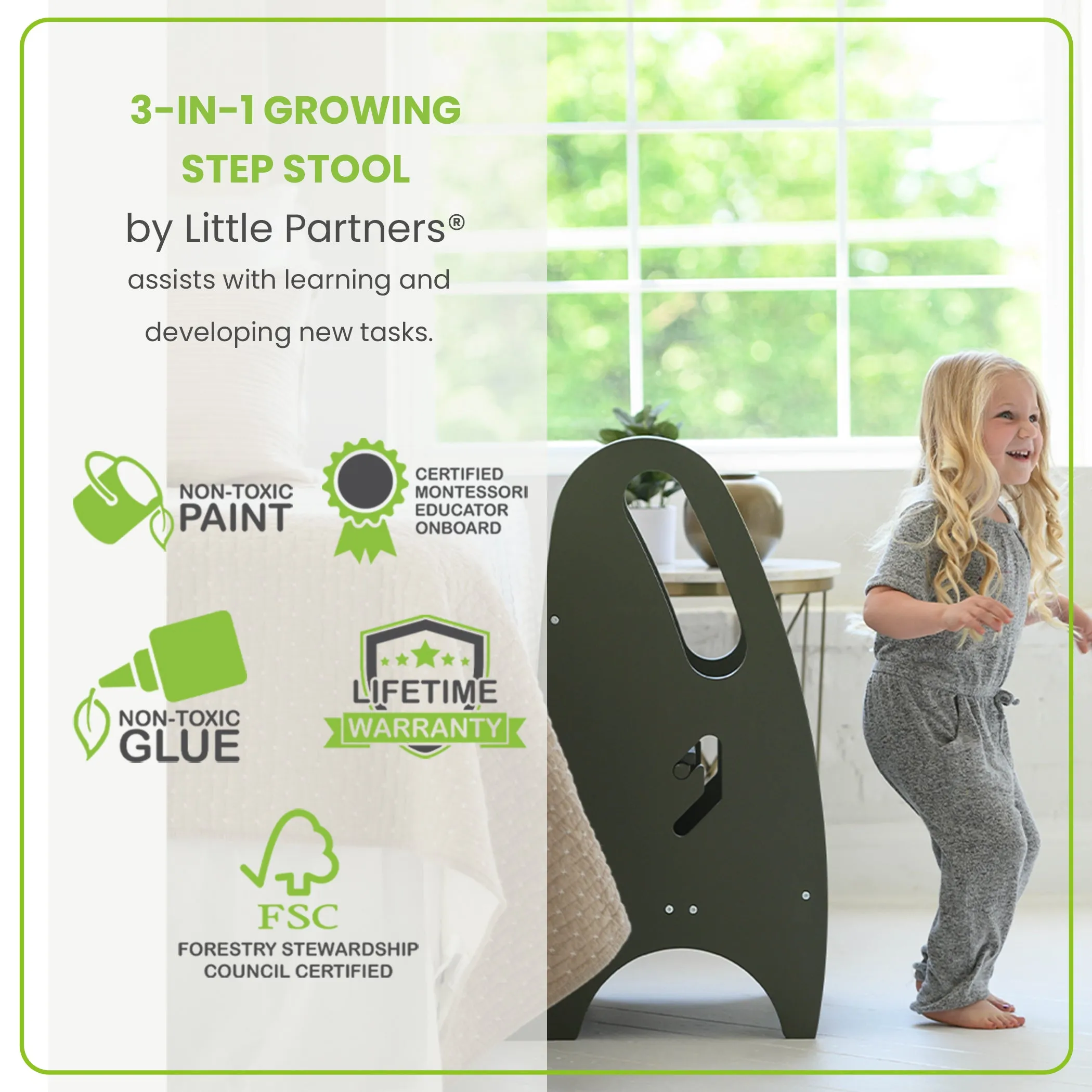 3-in-1 Growing Step Stool