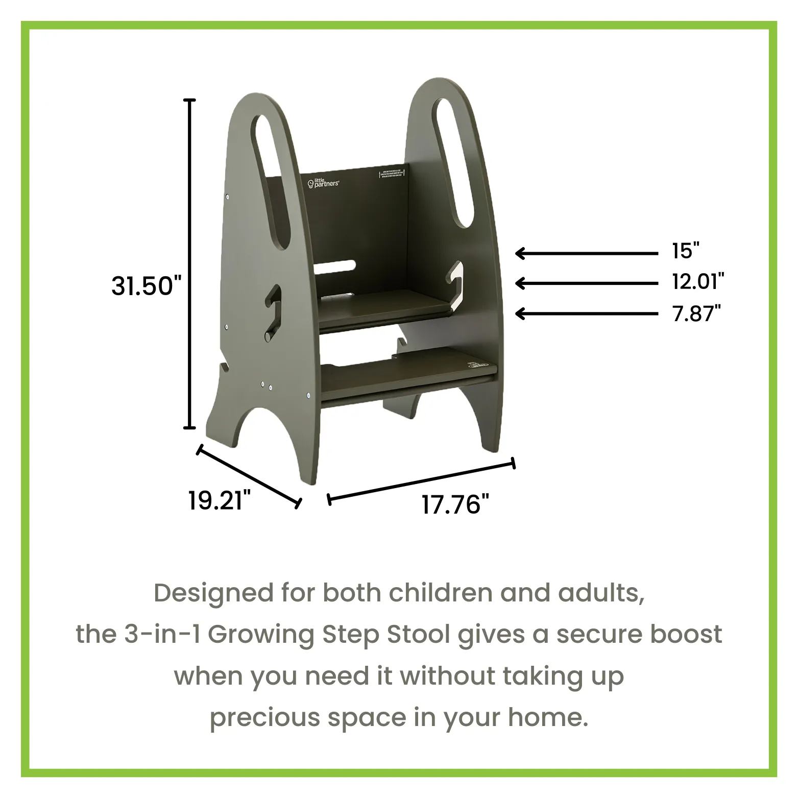 3-in-1 Growing Step Stool