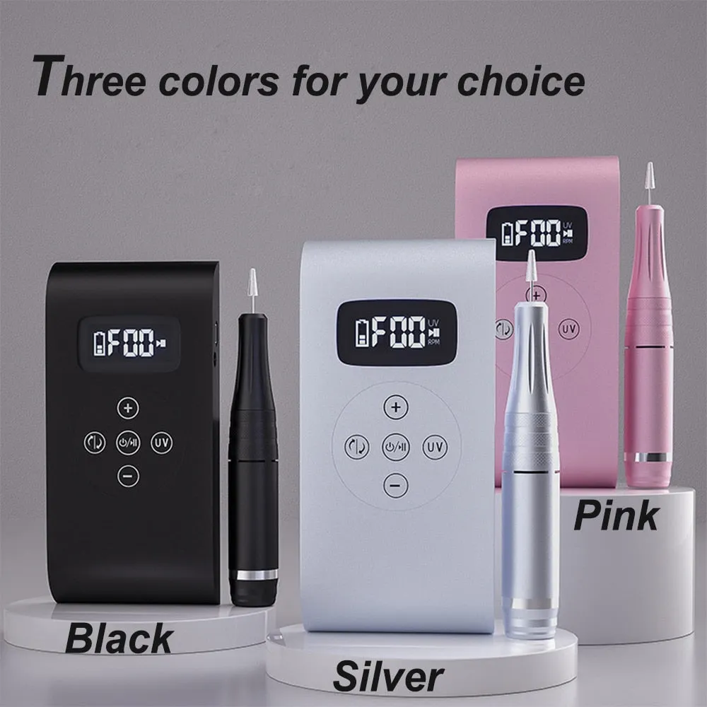 3 in 1 Rechargeable Nail Drill Machine-35000 RPM