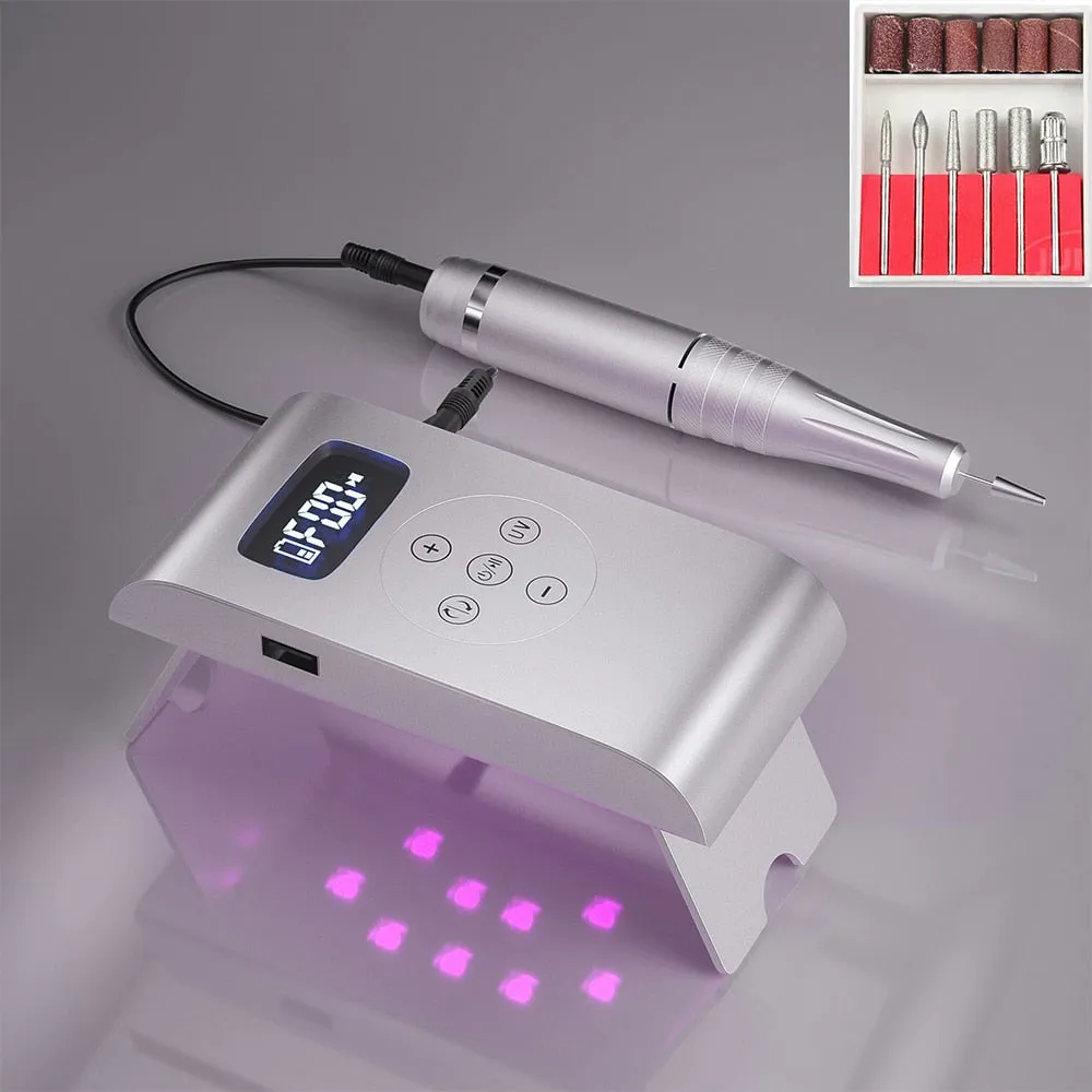 3 in 1 Rechargeable Nail Drill Machine-35000 RPM