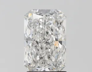 3.02 carat G-VVS2 Radiant Cut Lab Grown Diamond