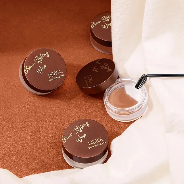 3D Eyebrow Styling Cream Quick-drying Makeup Eyebrow Sculpt Soap Natural Wild Brow Pomade Setting Gel Wax