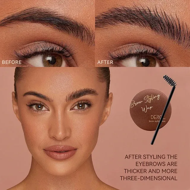 3D Eyebrow Styling Cream Quick-drying Makeup Eyebrow Sculpt Soap Natural Wild Brow Pomade Setting Gel Wax