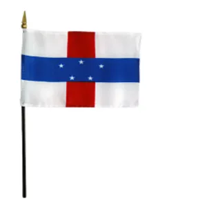 4x6" Netherlands Antilles Stick Flag