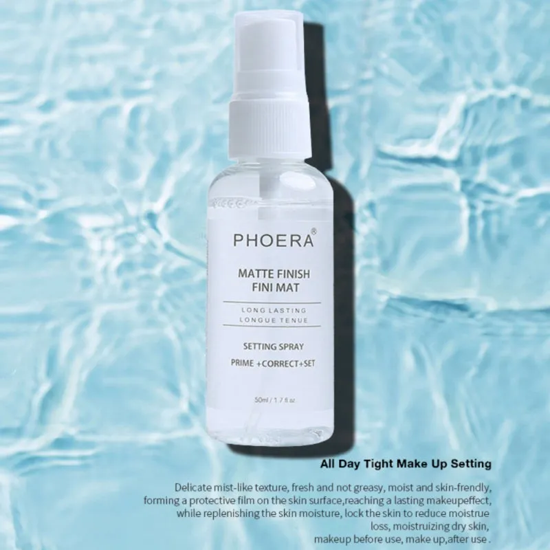 50ml Face Matte Moisturizing Finish Setting Oil-control Long Lasting Make Up Spray