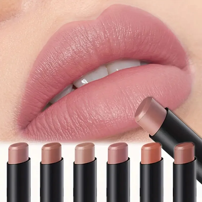 6-Pieces: Matte Long-lasting Moisturizing Lipstick