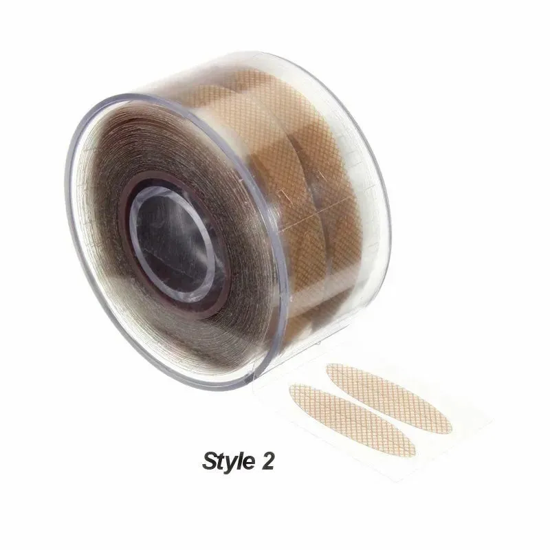 600pcs Eye Lift Strips Double Eyelid Tape Clear Gray Eyelid Stripe Big Eyes Invisible Double Fold Eyelid Sticker Makeup Tool