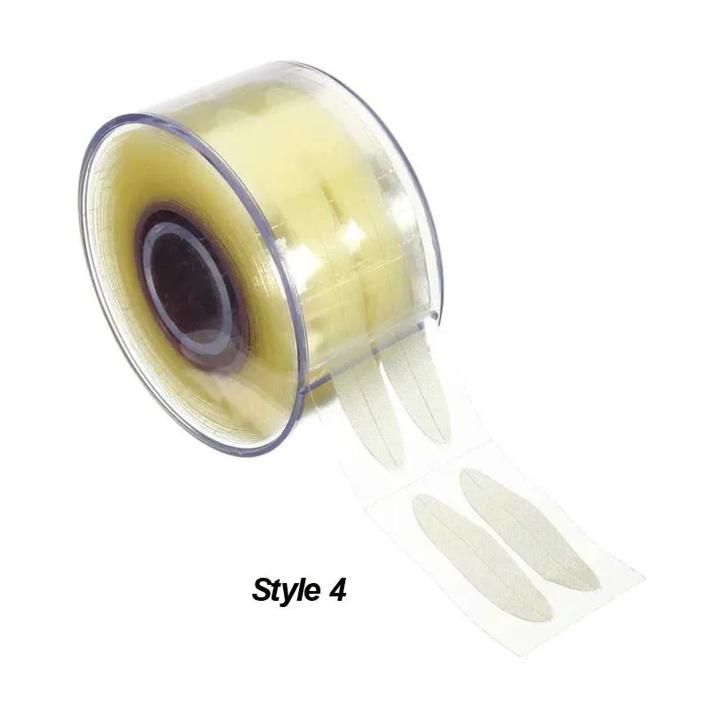 600pcs Eye Lift Strips Double Eyelid Tape Clear Gray Eyelid Stripe Big Eyes Invisible Double Fold Eyelid Sticker Makeup Tool