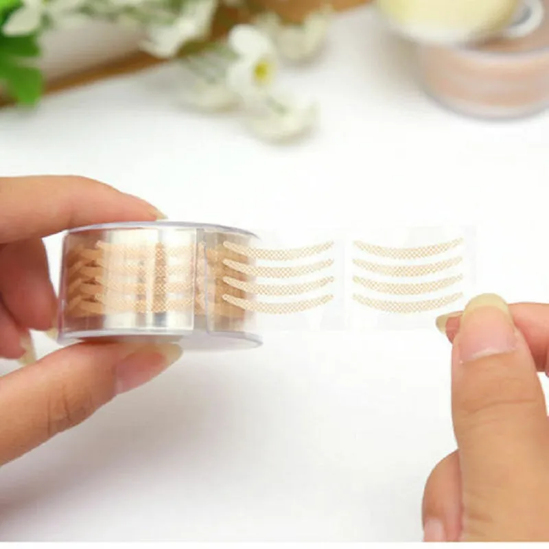 600PCS Invisible Eyelid Sticker Lace Eye Lift Strips Double Eyelid Tape