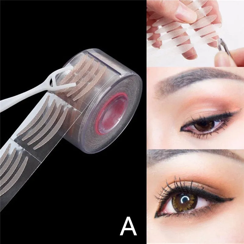 600PCS Invisible Eyelid Sticker Lace Eye Lift Strips Double Eyelid Tape