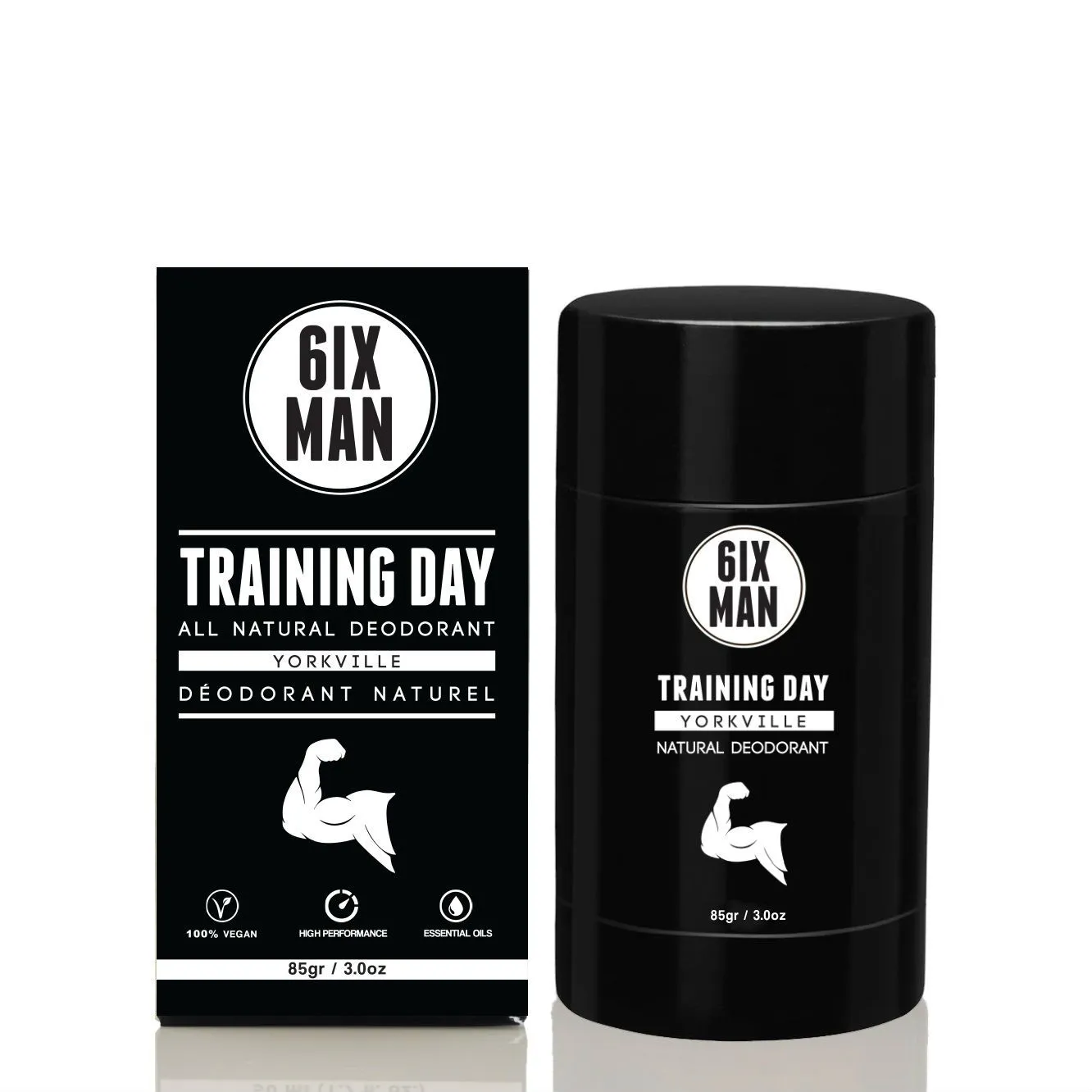 6IXMAN Training Day All Natural Deodorant, Yorkville