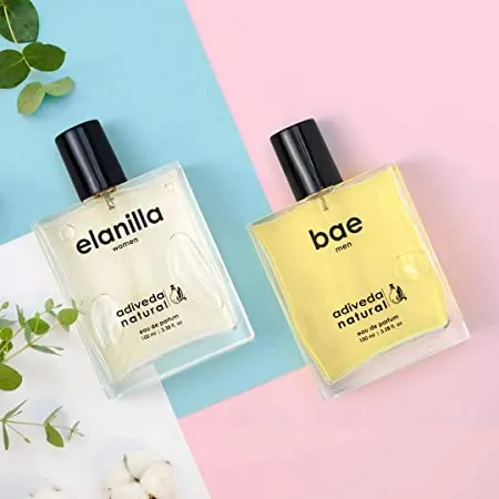 Adiveda Natural Elanilla & Bae For Men & Women Eau de Parfum - 200 ml