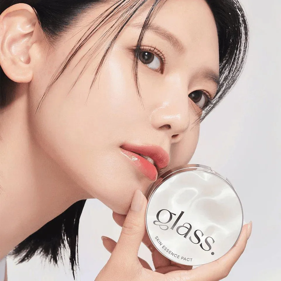 [AGE20's] Glass Skin Essence Pact Glow with Refill (2 Colors) SPF 50  PA     12.5g*2EA