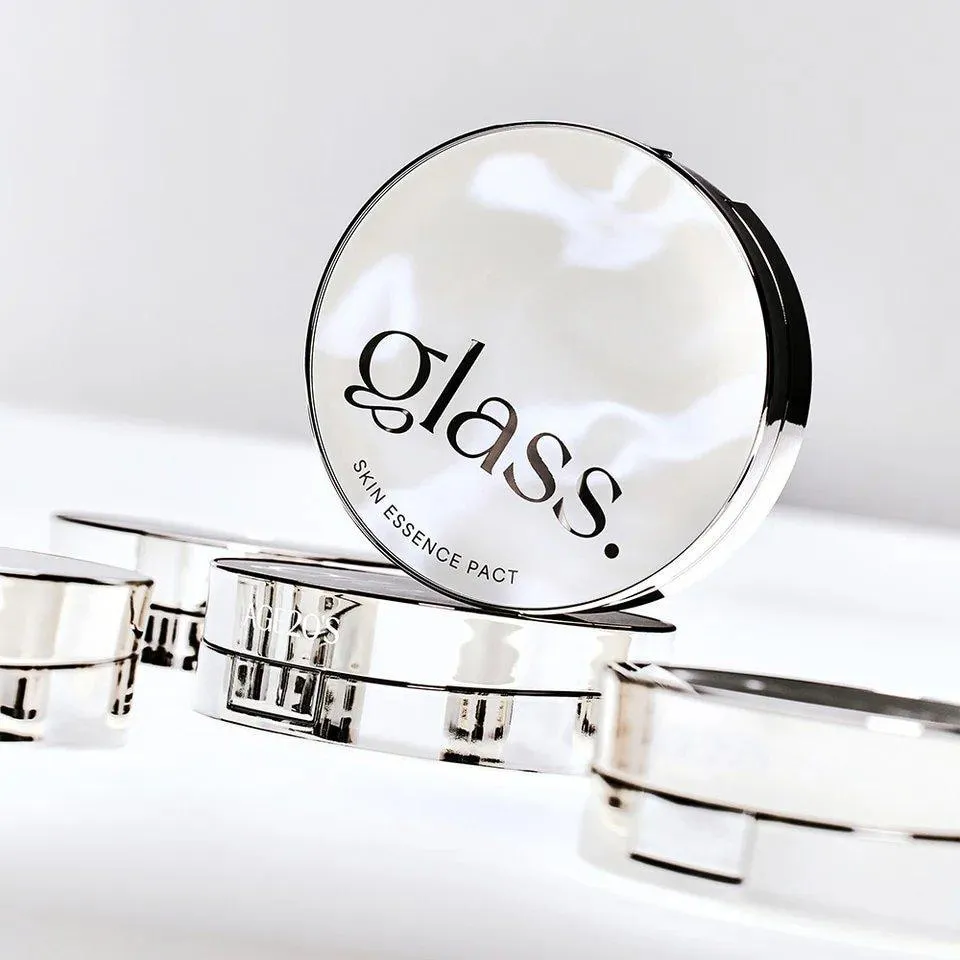 [AGE20's] Glass Skin Essence Pact Glow with Refill (2 Colors) SPF 50  PA     12.5g*2EA