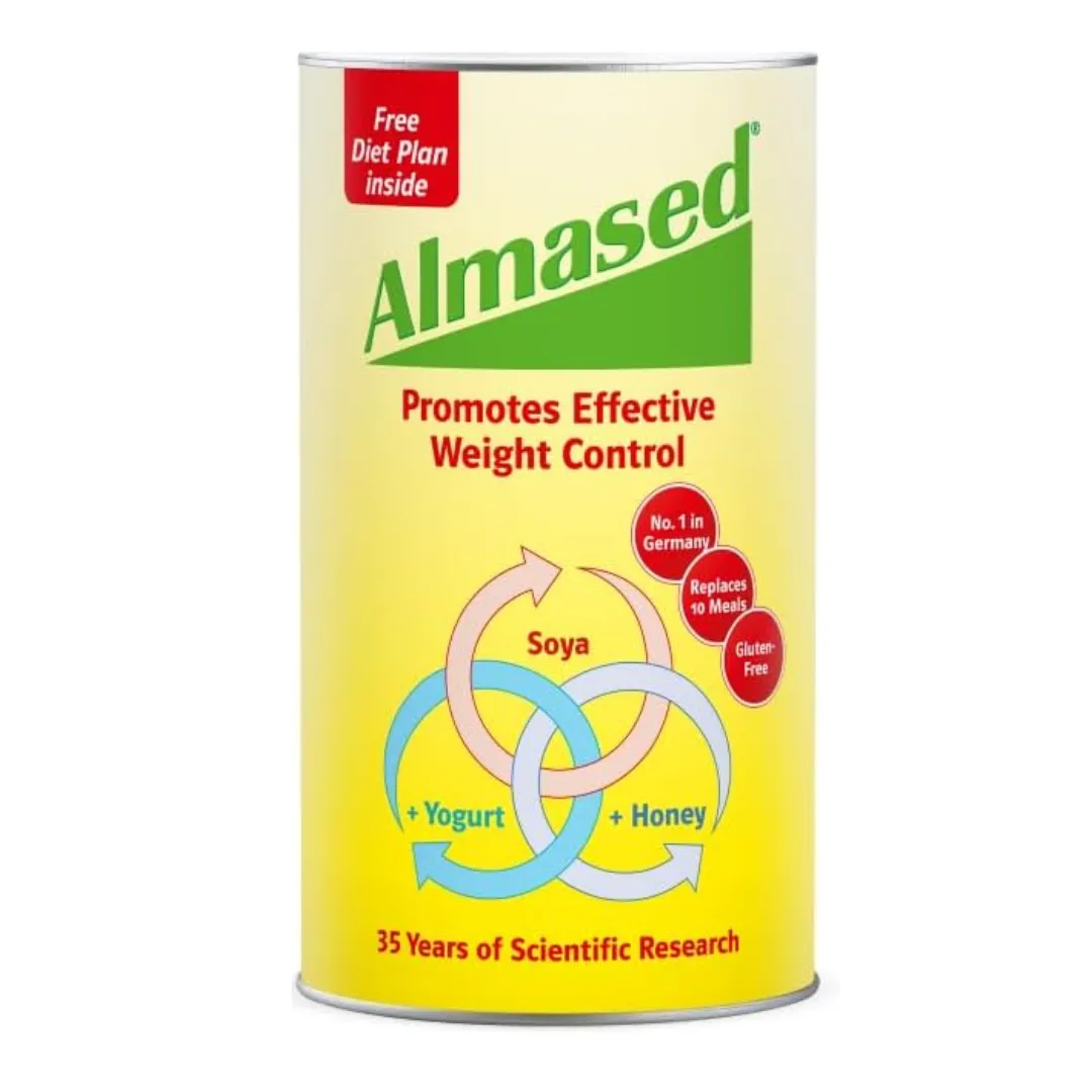 Almased - Soya, Yogurt and Honey Meal Replacement for Weight Control Powder 500 g (T)