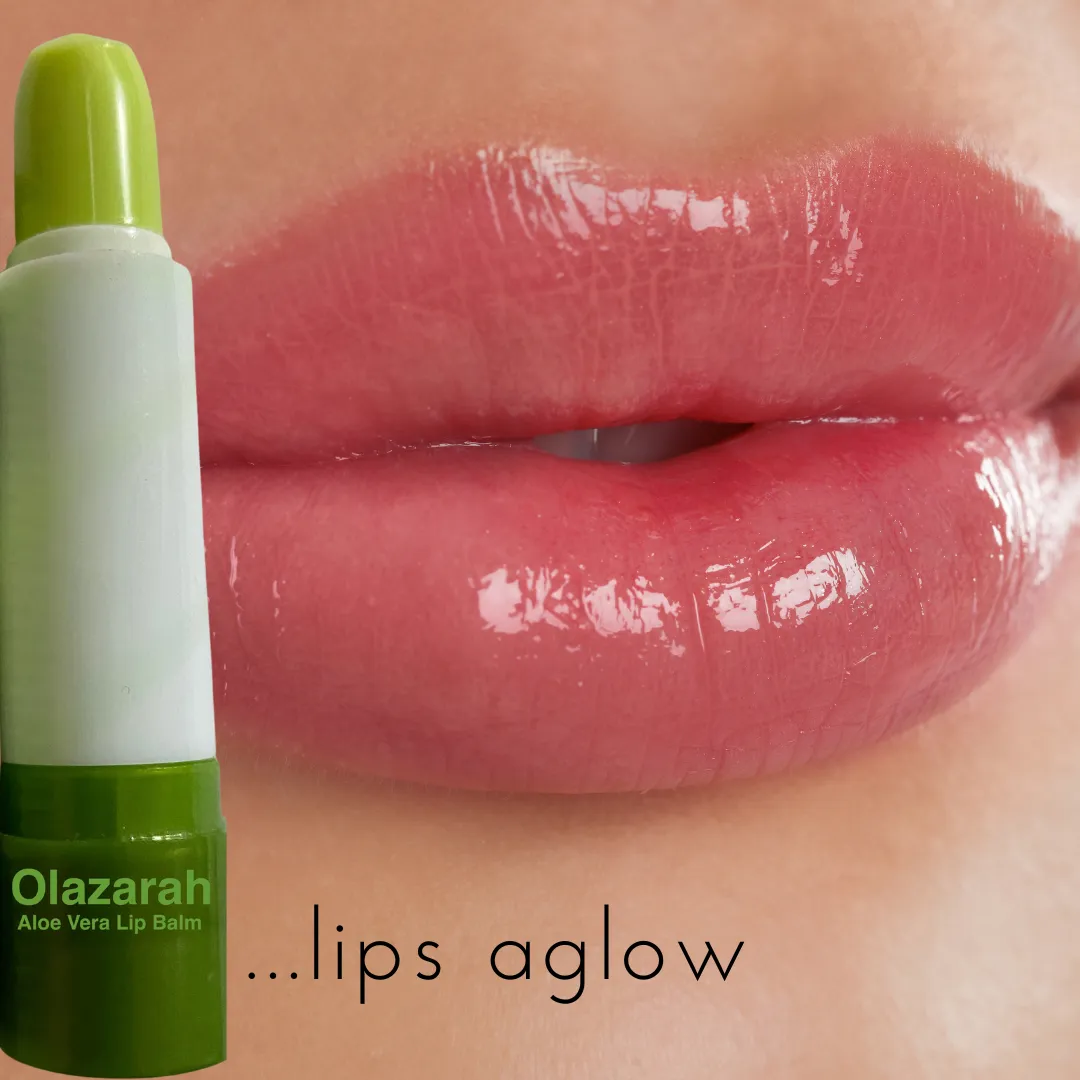 Aloe Vera Revitalizing Color-Changing Lipstick | Hydrating, Anti-Drying & Blush Moisturizing Formula, LOT OF 2, 1 Fl. oz