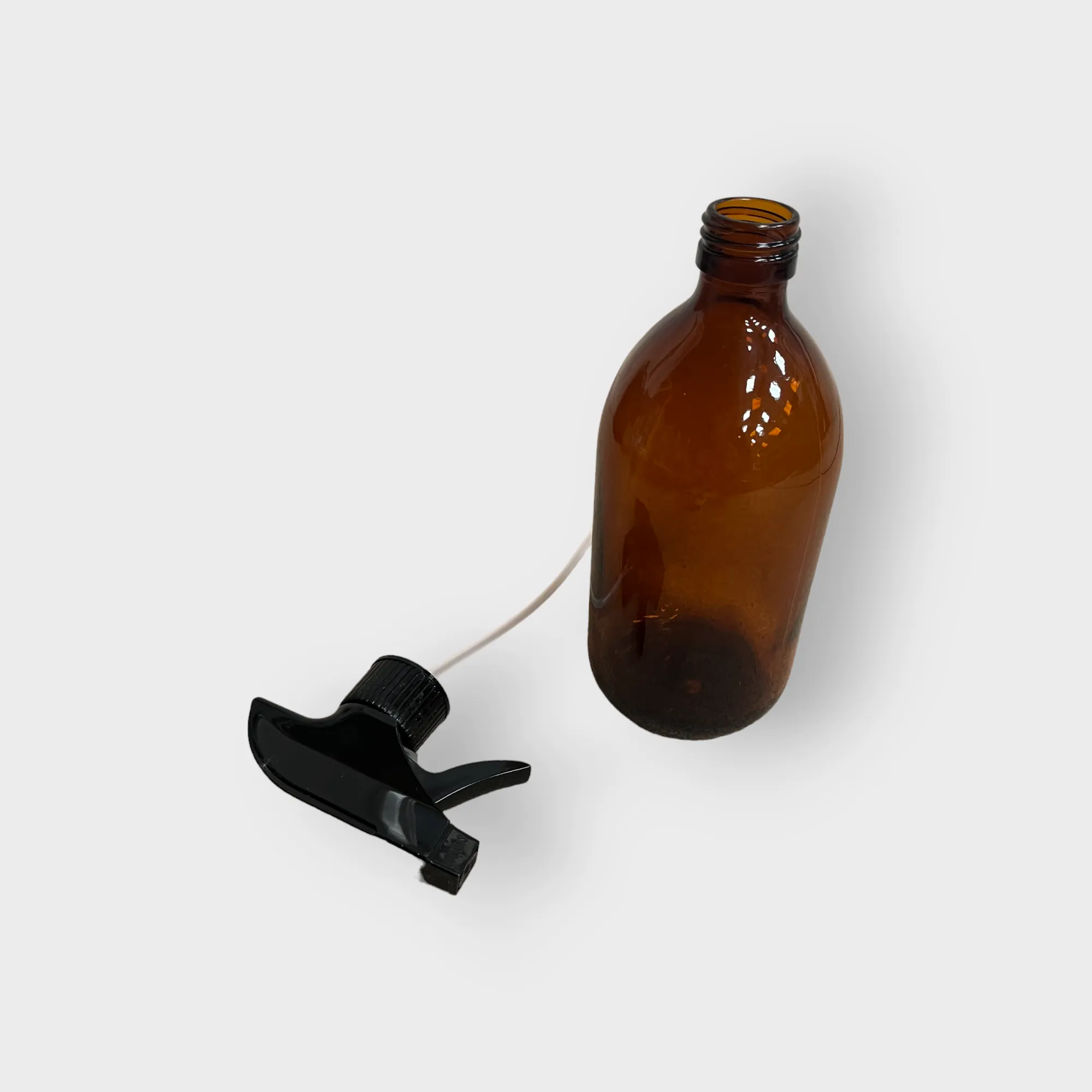 Amber Glass Reusable Spray Bottle - 500ml