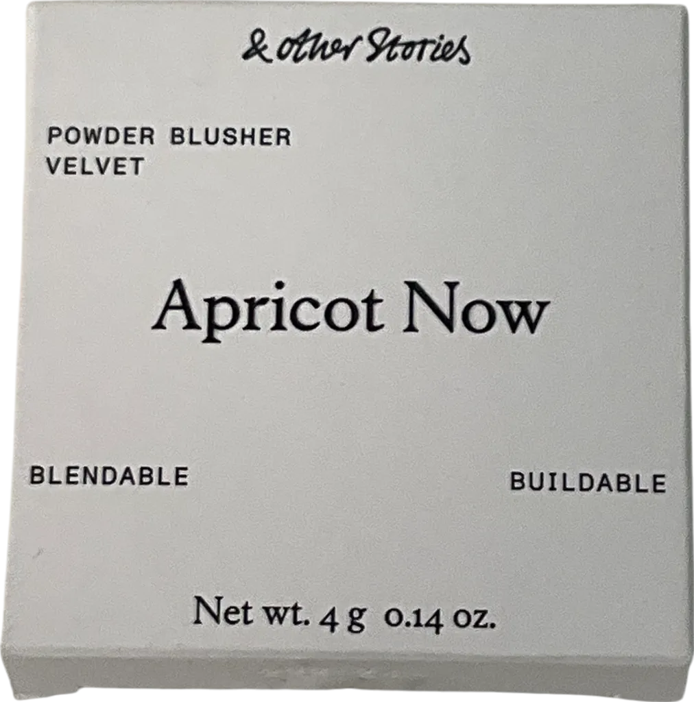 & Other Stories Powder Blush Apricot Now 4g