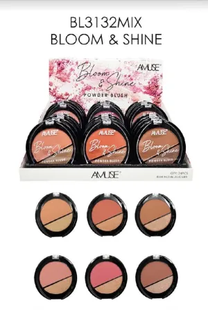 Amuse Bloom & Shine Powder Blush