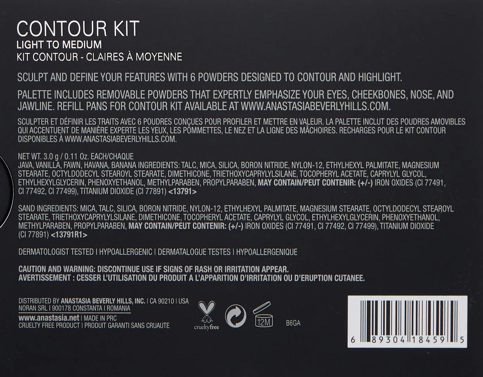 Anastasia Beverly Hills - Contour Kit Light to Medium