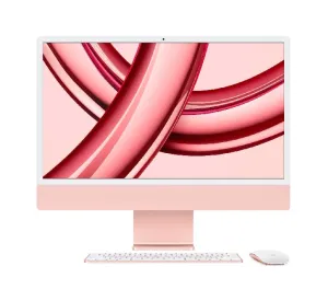 Apple iMac 2023 24-Inch MQRT3 M3 Chip 256GB SSD (Pink)