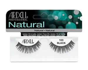 Ardell 100% Human Hair False Fashion Eye Lashes 103 Black
