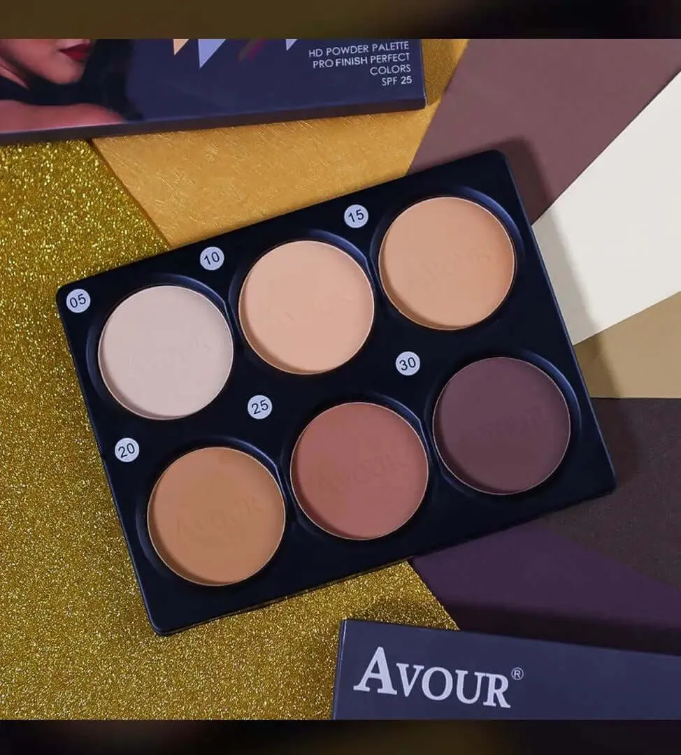 Avour 6 in 1 Powder Palette no