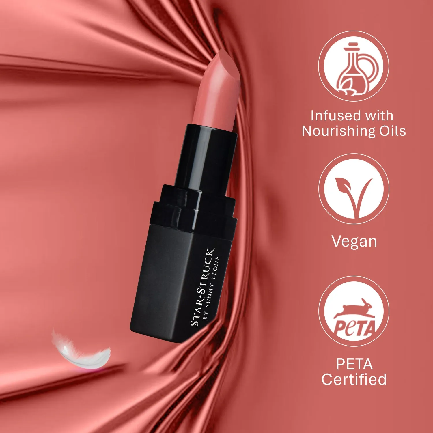 Baby Doll - Luxe Matte Lipstick, Nude Pink | 4.2gms