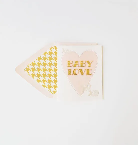 Baby Love Card