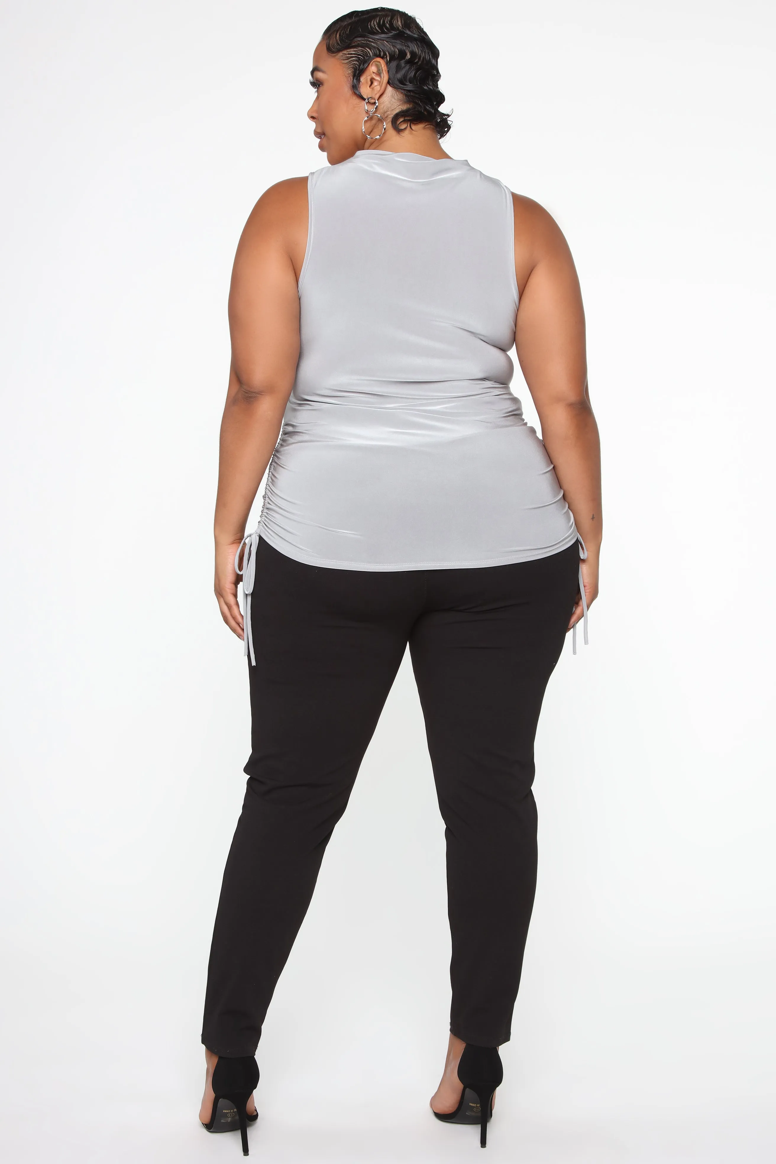 Back To Business Top - Silver