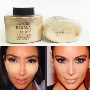 Banana Powder Smooth Loose Oil control Face Powder